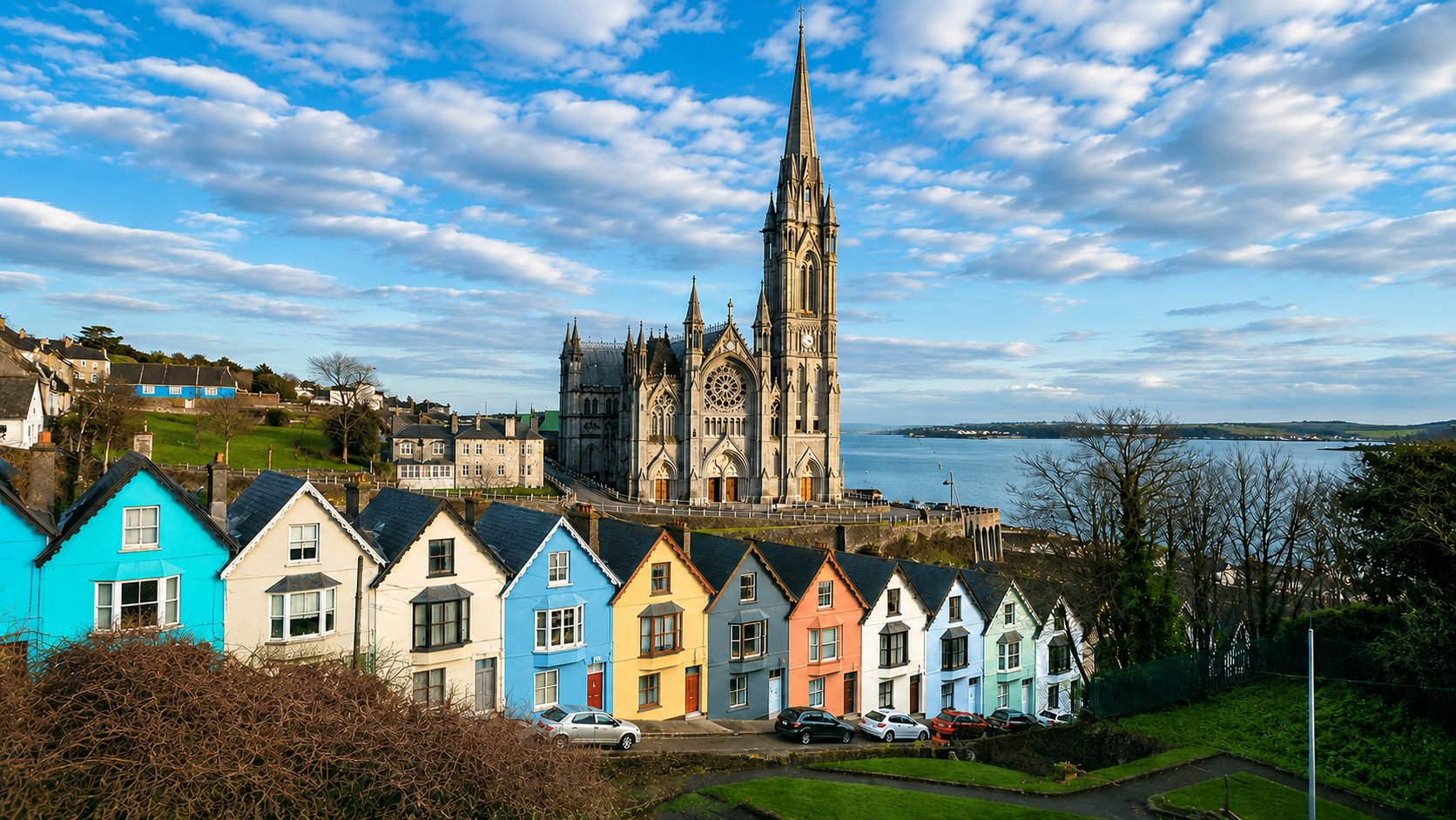 Irish coastal town